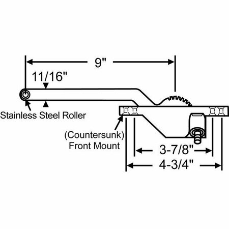 STRYBUC Single Arm Casement Operator 36-221-7